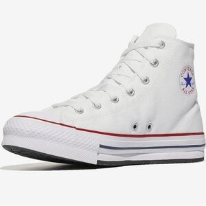 Brand New Converse White High-Top Sneakers (Big Kid size 5 / women’s size 7)